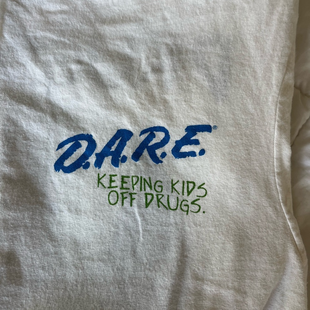 White D.A.R.E. Graphic T-Shirt